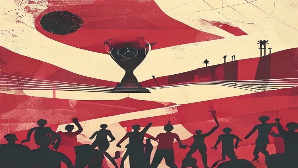 Ilustração editorial: Irã enfrenta Bélgica em busca do primeiro triunfo na Copa