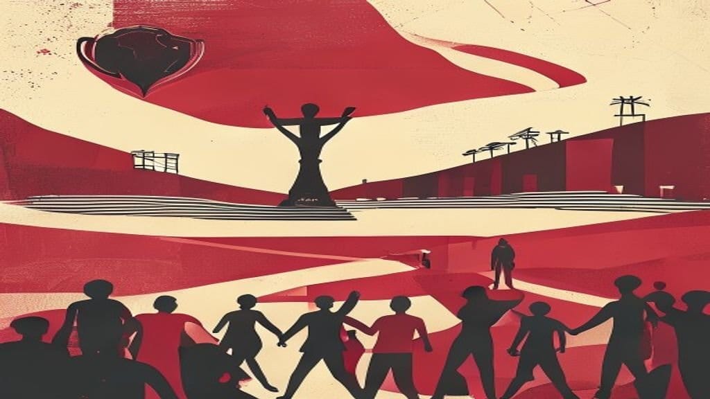 Ilustração editorial: México enfrenta Coreia do Sul na estreia da Copa 2026