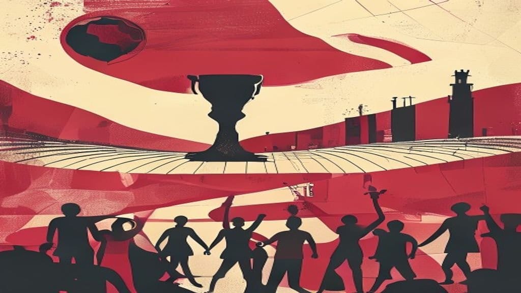 Ilustração editorial: Paraguai elimina Alemanha nos pênaltis e avança na Copa