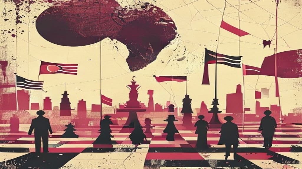 Ilustração editorial: Parque de Caracas abriga mais de mil desabrigados por terremotos