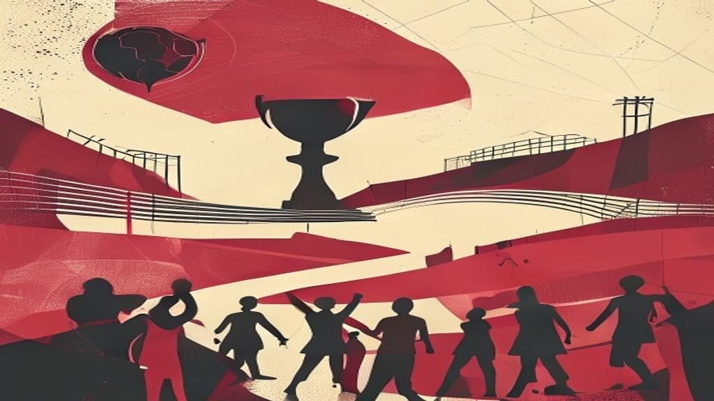 Ilustração editorial: Prefeituras de BH e Rio decretam ponto facultativo no dia do jogo