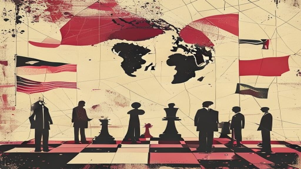 Ilustração editorial: Presidente da Bolívia declara estado de emergência após 50 dias