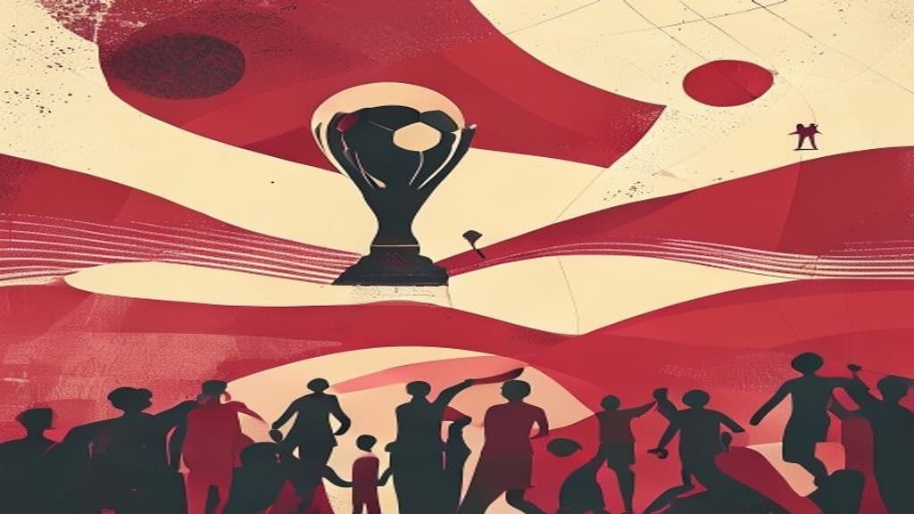 Ilustração editorial: Rei da Holanda homenageia Memphis Depay no vestiário após vitória