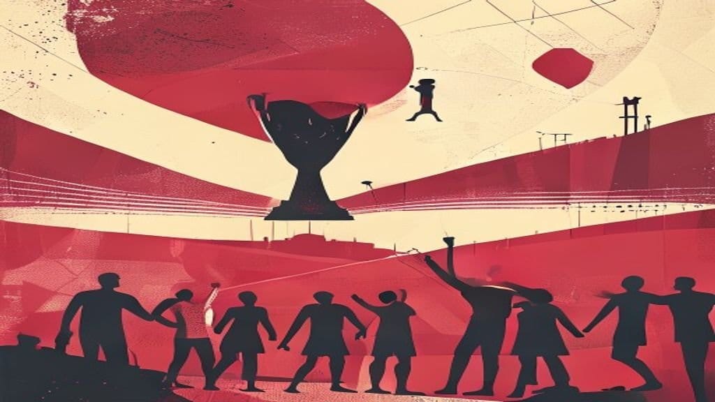 Ilustração editorial: Seleção vence Escócia por 3 a 0 e técnico elogia atuação coletiva