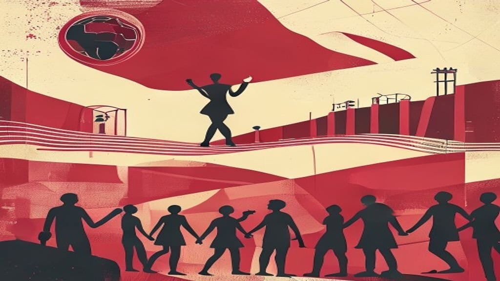 Ilustração editorial: Técnico do Haiti trabalha para manter elenco focado contra Brasil