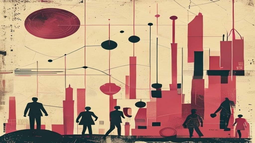 Ilustração editorial: Transição energética recua 0,76% globalmente em 2026