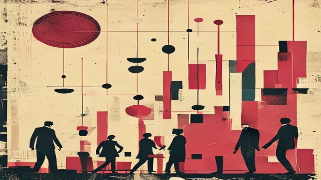 Ilustração editorial: Trump ameaça tarifa de 100% a países que taxarem serviços digitais