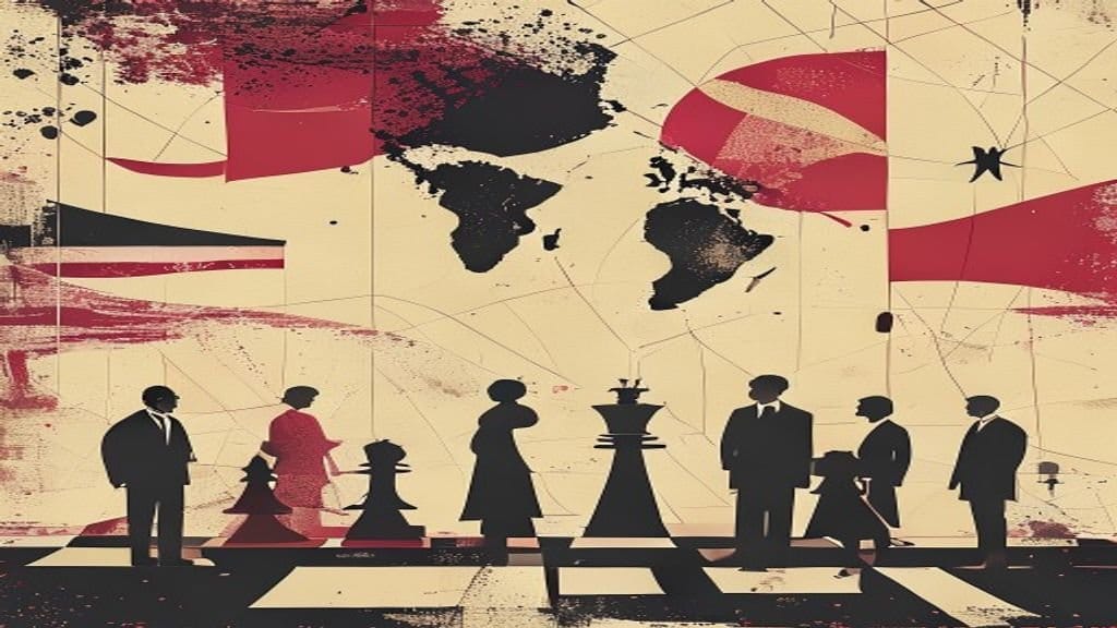 Ilustração editorial: Andy Burnham assume como primeiro-ministro do Reino Unido