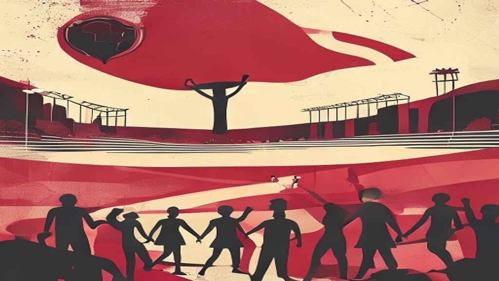Ilustração editorial: Argentina enfrenta Suíça e Inglaterra duela com Noruega nas quartas