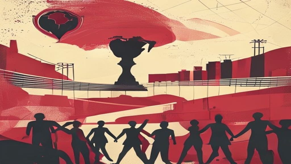 Ilustração editorial: Brasil enfrenta EUA, República Dominicana e México na 2ª fase