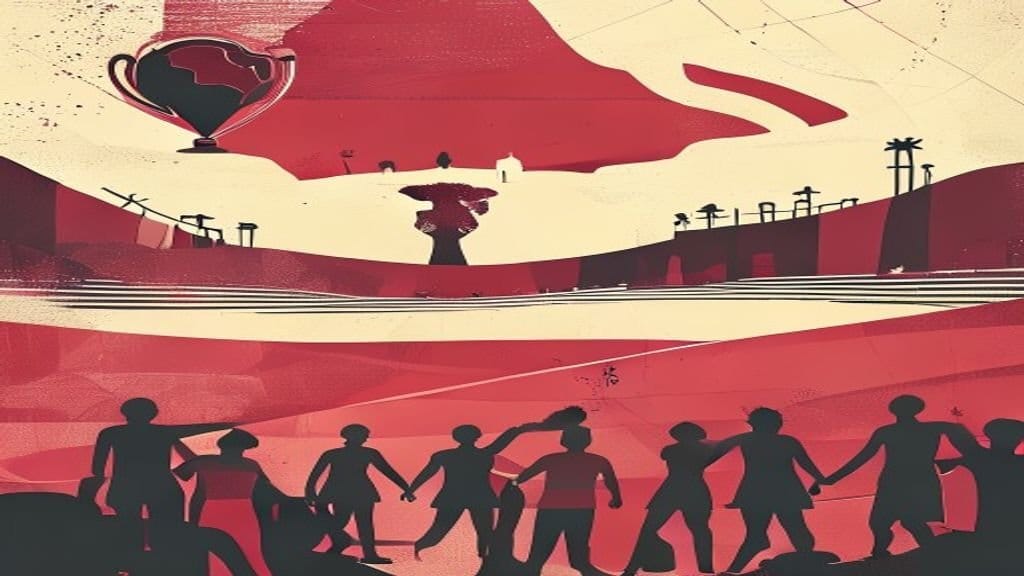 Ilustração editorial: Brasil enfrenta Noruega nas oitavas e tem rival menos complicado