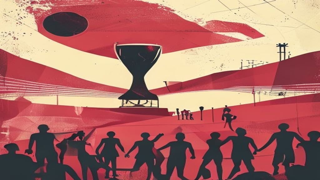 Ilustração editorial: Brasil termina em 11º lugar na Copa de 2026 após eliminação