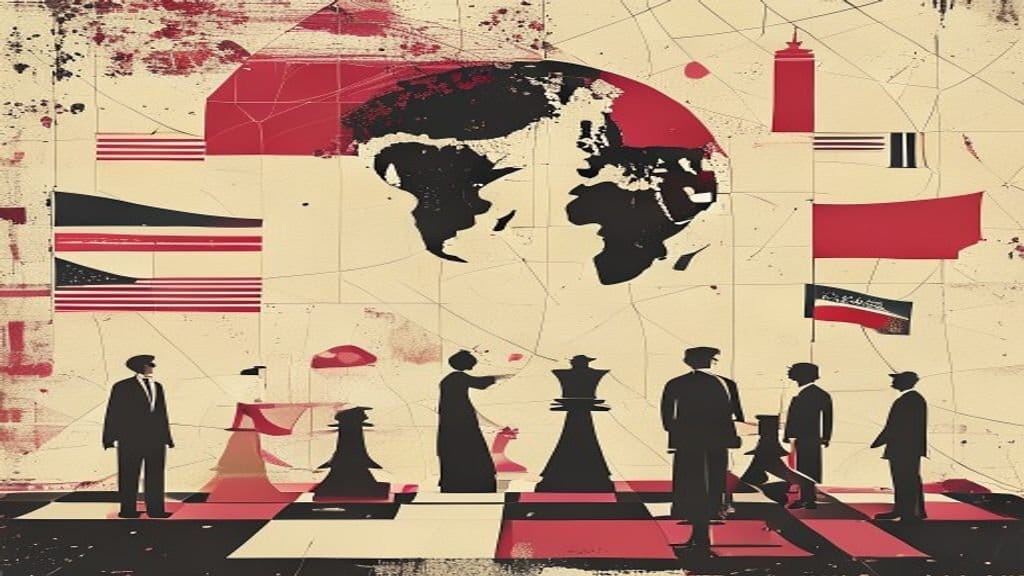 Ilustração editorial: Confiança no Sonho Americano diminui, mostram pesquisas nos EUA