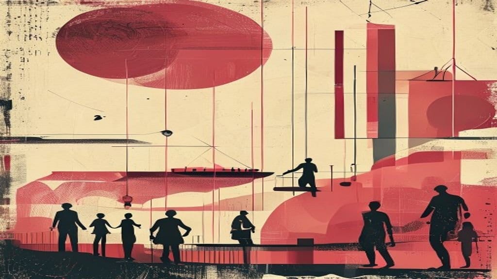 Ilustração editorial: El Niño intenso pode afetar transporte fluvial de grãos na Amazônia
