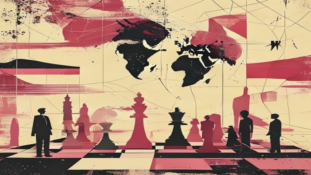Ilustração editorial: EUA impõem sanções ao Irã e visa banqueiro em Dubai