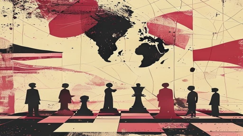 Ilustração editorial: EUA iniciam nova onda de ataques contra o Irã na quarta-feira