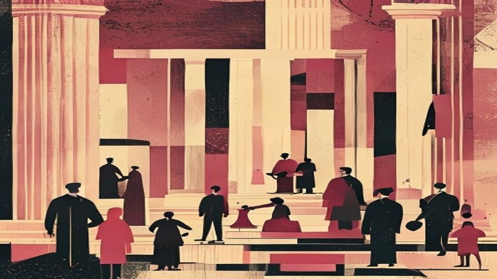 Ilustração editorial: Ex-bispo de Catanduva vira réu por importunação sexual contra padre