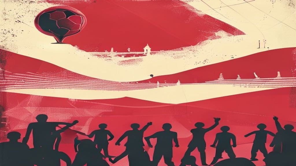 Ilustração editorial: Fifa cancela cartão vermelho de Balogun após Trump pedir revisão