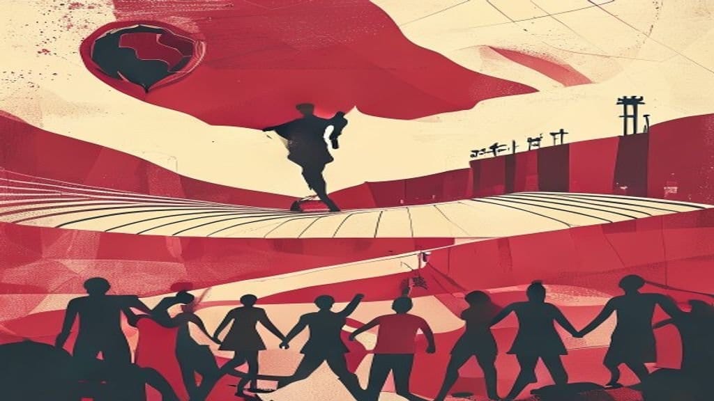 Ilustração editorial: França bate Paraguai e avança às quartas da Copa do Mundo 2026