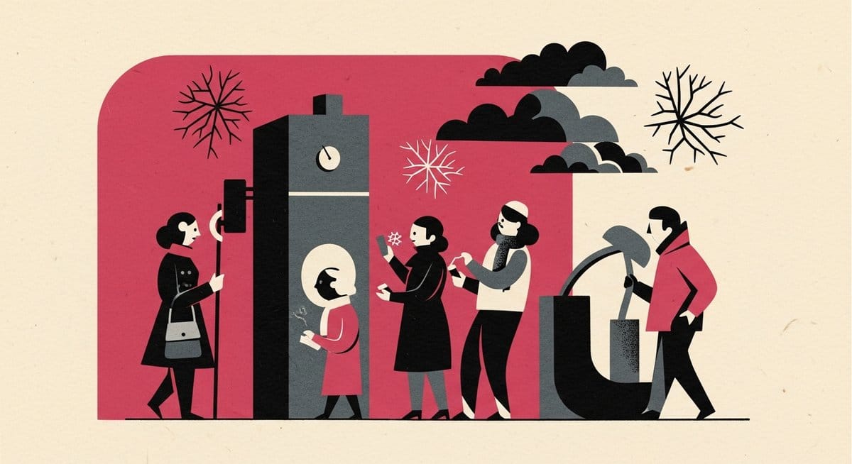 Ilustração editorial: Frio intenso deixa temperaturas negativas em 50 cidades do RS