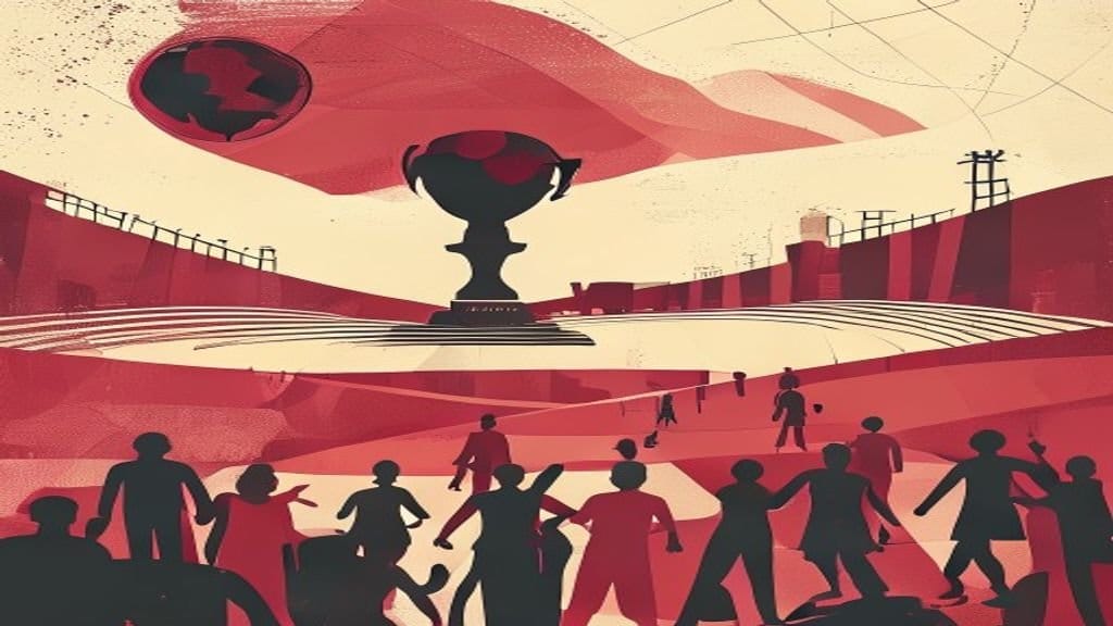 Ilustração editorial: Globo alcançou 142,7 milhões de pessoas na Copa de 2026