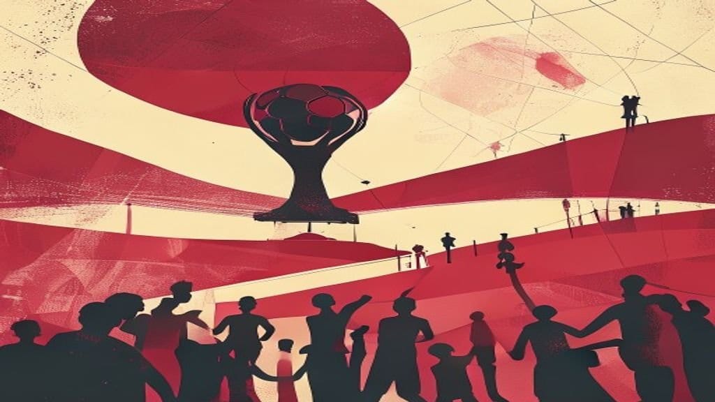 Ilustração editorial: Goleiro espanhol Unai Simón comenta atuação na Copa do Mundo 2026