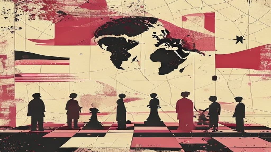 Ilustração editorial: Hamas aceita plano preliminar para desarmamento em Gaza