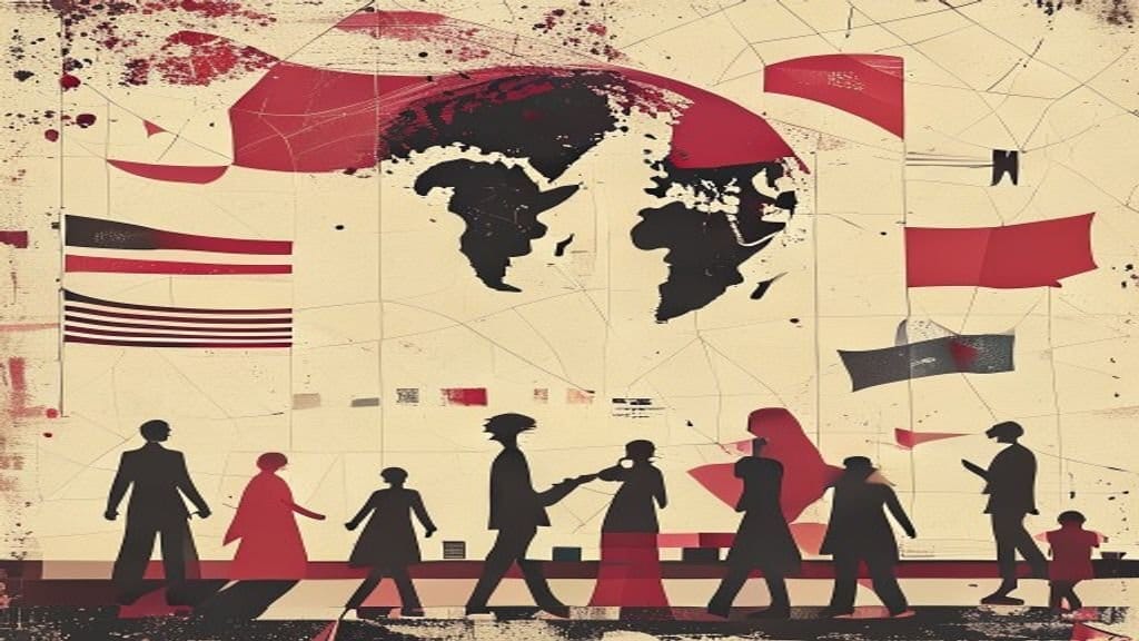 Ilustração editorial: Índia tem protestos por reformas na educação e contra governo
