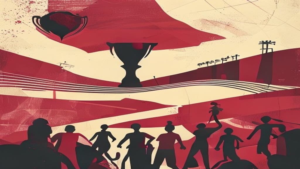 Ilustração editorial: Inglaterra elimina RD Congo e avança às oitavas da Copa