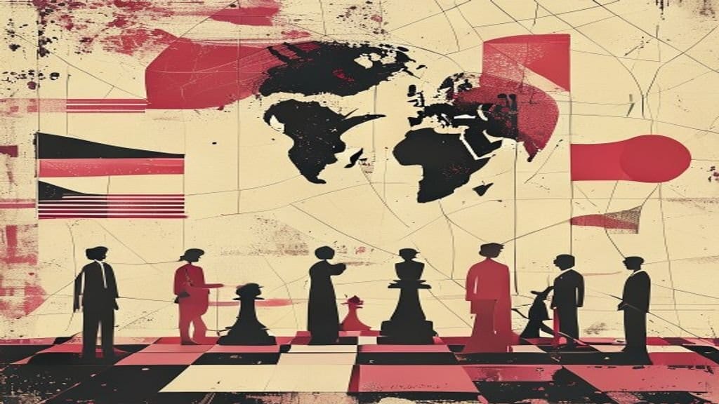 Ilustração editorial: Irã rejeita gestão conjunta com Omã para Estreito de Ormuz