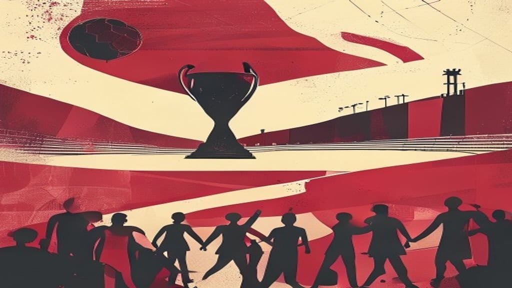 Ilustração editorial: L'Équipe destaca Espanha como ameaça antes de semifinal contra França