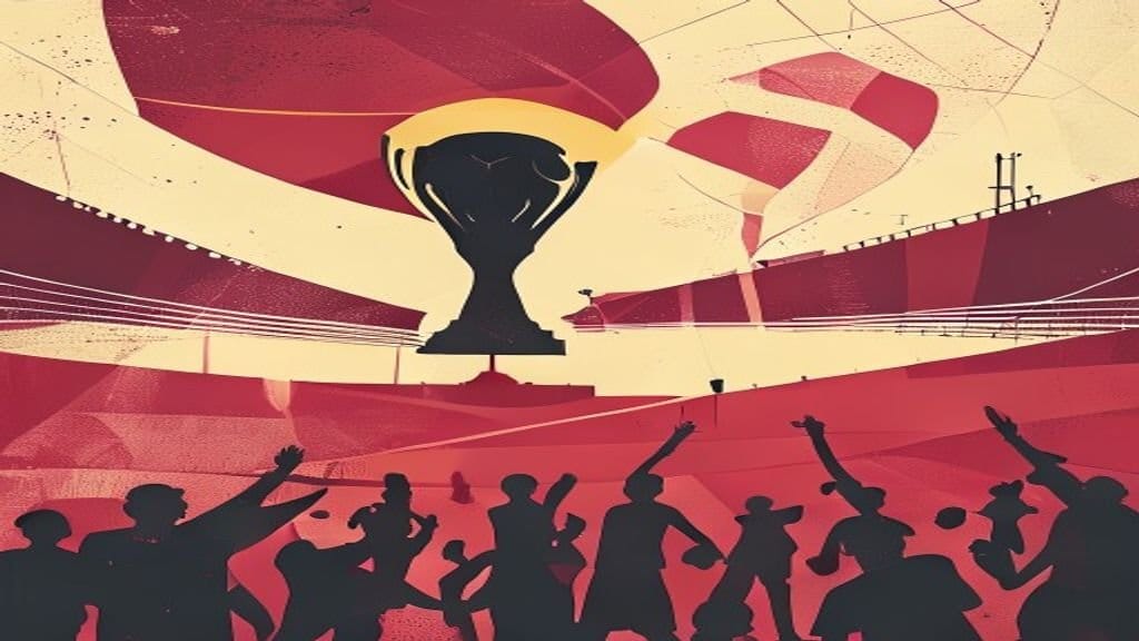 Ilustração editorial: Messi encerra Copa sem novo título após derrota na final