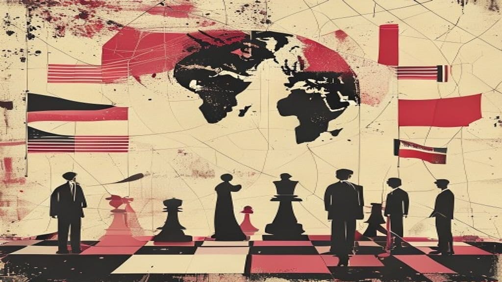 Ilustração editorial: Milei assina decreto que barra estrangeiros que incitem ódio