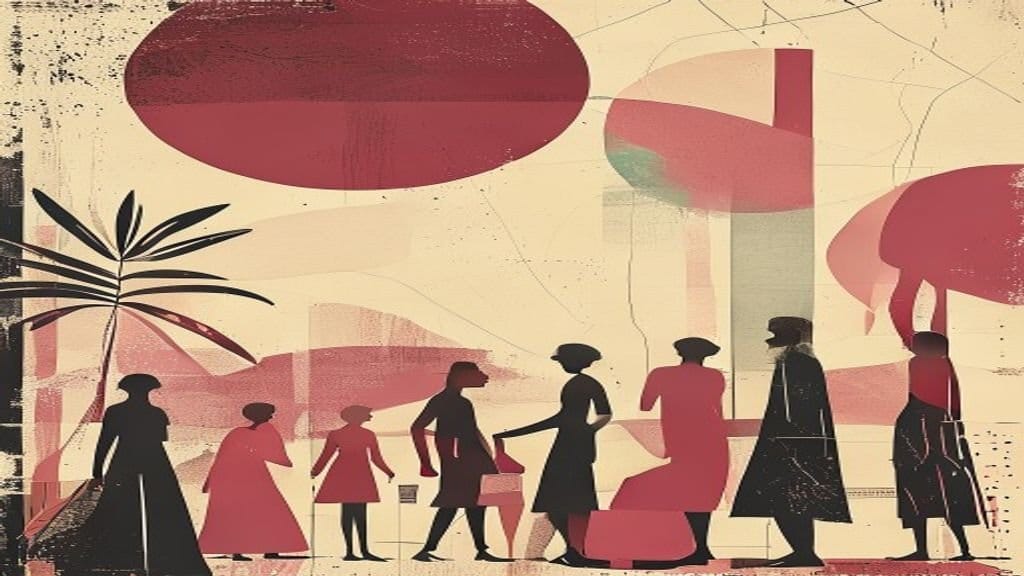 Ilustração editorial: Mulheres da Amazônia se organizam contra mudanças climáticas