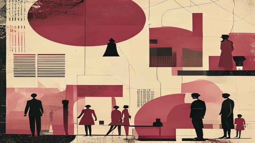 Ilustração editorial: O apito que ninguém ouviu no subúrbio