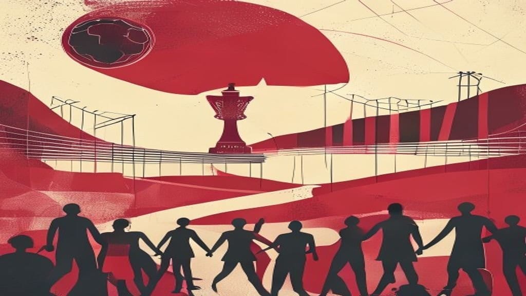 Ilustração editorial: Sindicato de atletas critica plano da Fifa para venda de ações