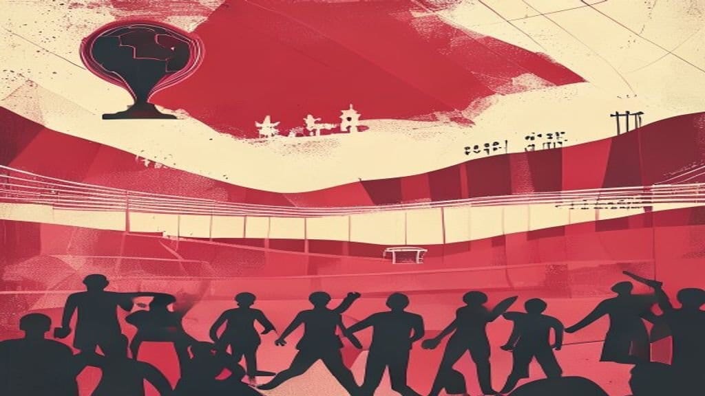 Ilustração editorial: Técnico do México critica Fifa por mudança de horário em oitavas
