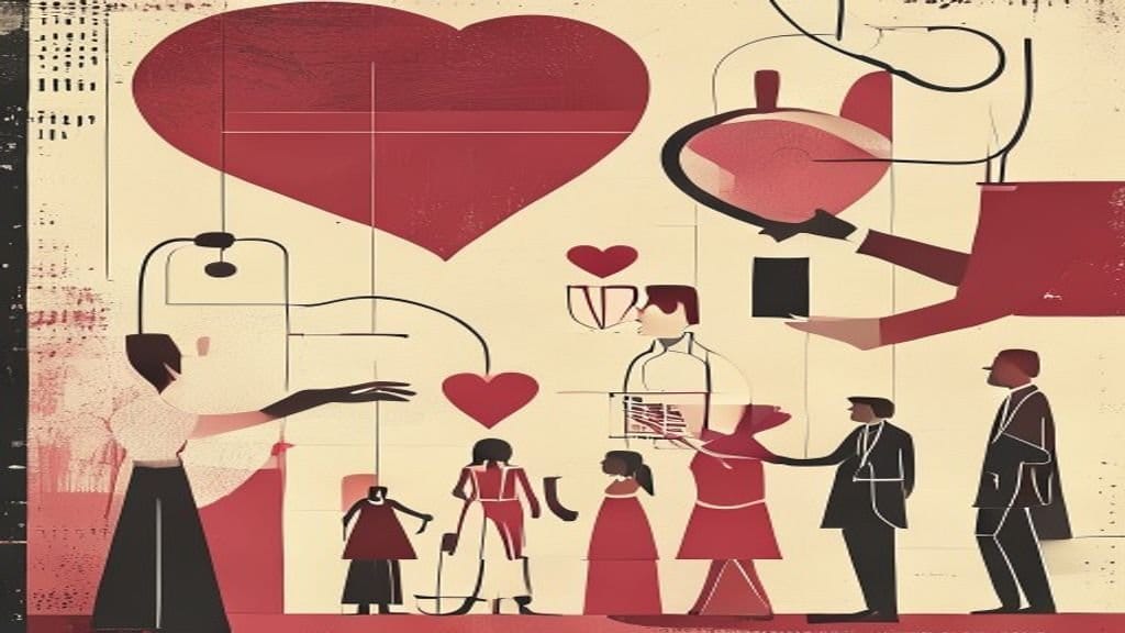 Ilustração editorial: TOC de relacionamento é forma de transtorno obsessivo-compulsivo
