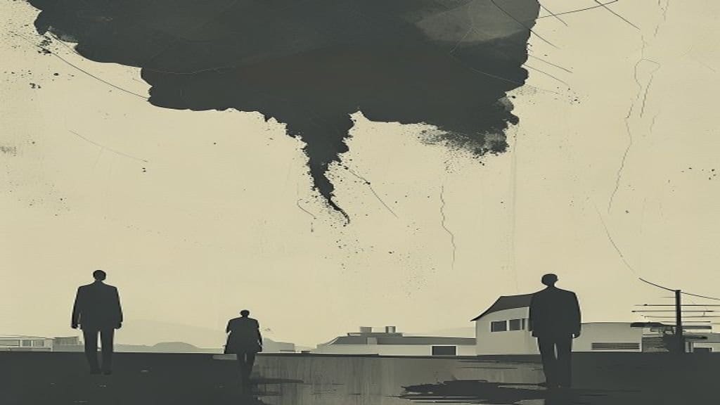 Ilustração editorial: Tornado no Rio Grande do Sul deixa feridos e causa estragos