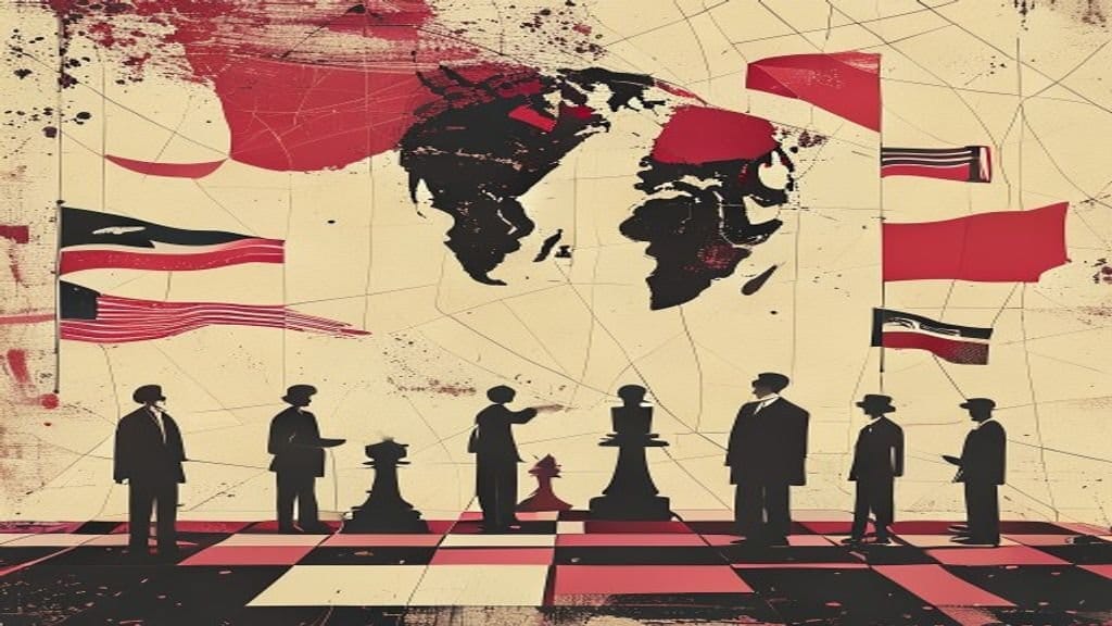 Ilustração editorial: Trump alerta para "ação militar forte" se negociações com Irã falharem