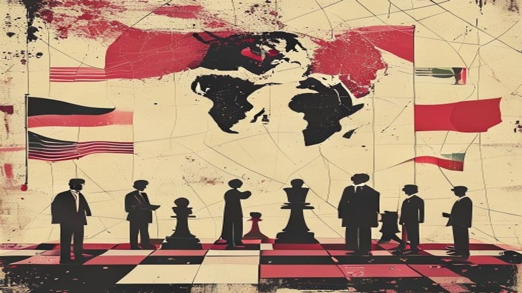 Ilustração editorial: Trump reverte proposta de pedágio no Estreito de Ormuz em 24 horas