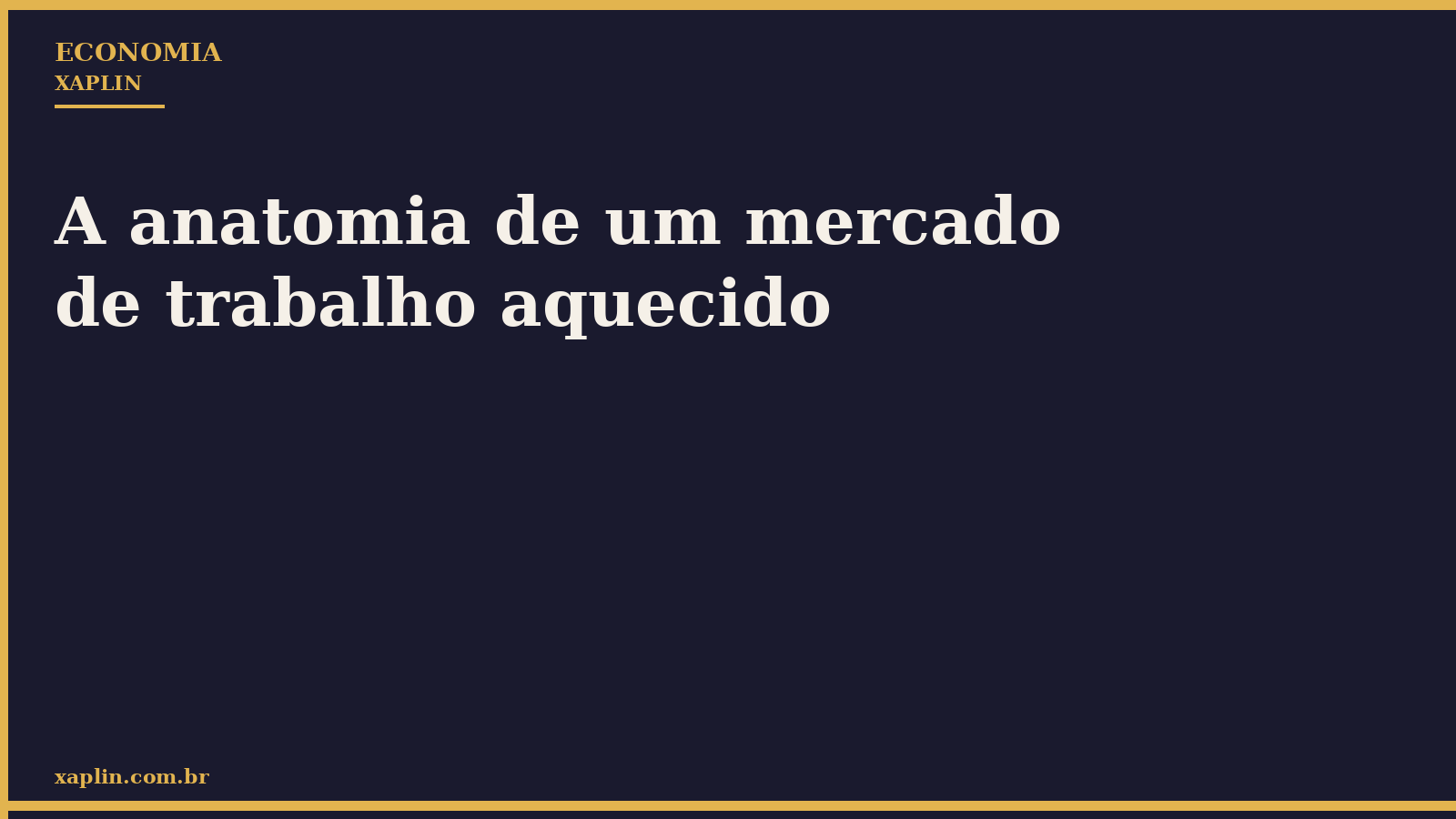 Mercado de trabalho aquecido no Brasil cresce 5,3%
