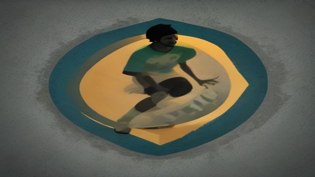 Ilustração editorial: Gabi Mazetto representa o Brasil no skate street em Santa Fé