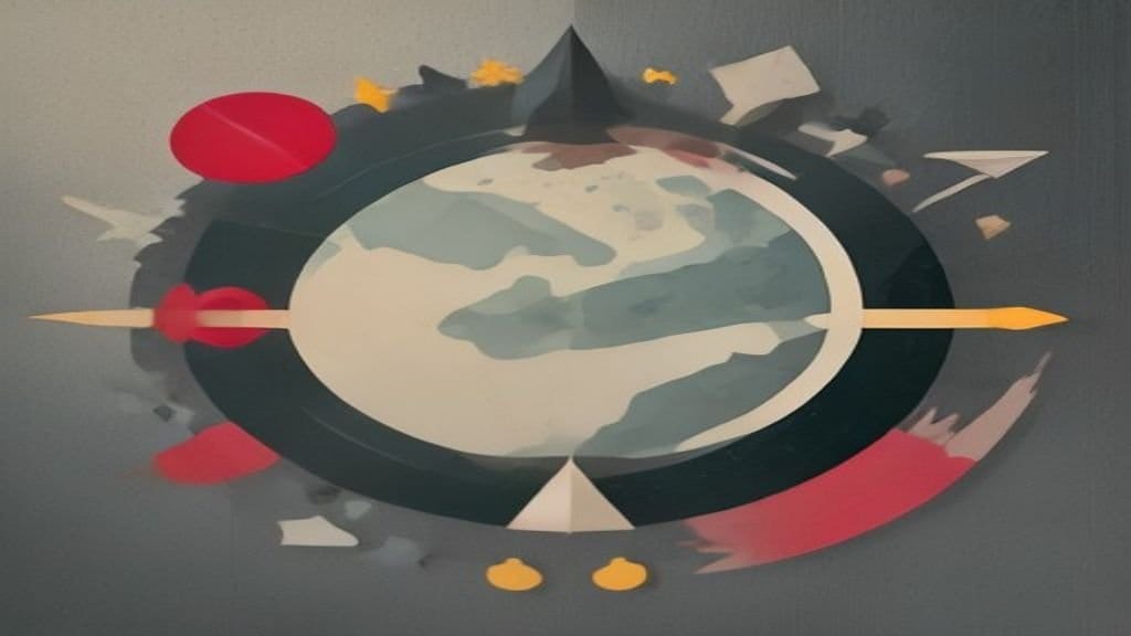 Ilustração editorial: Lago transborda no Nepal e operações de resgate são suspensas