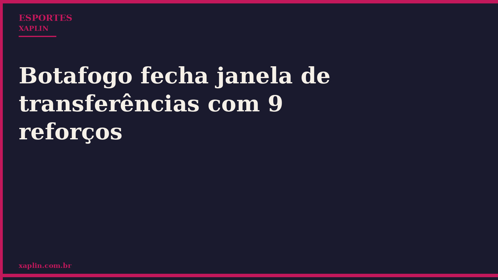 Botafogo fecha janela de transferências com 9 reforços