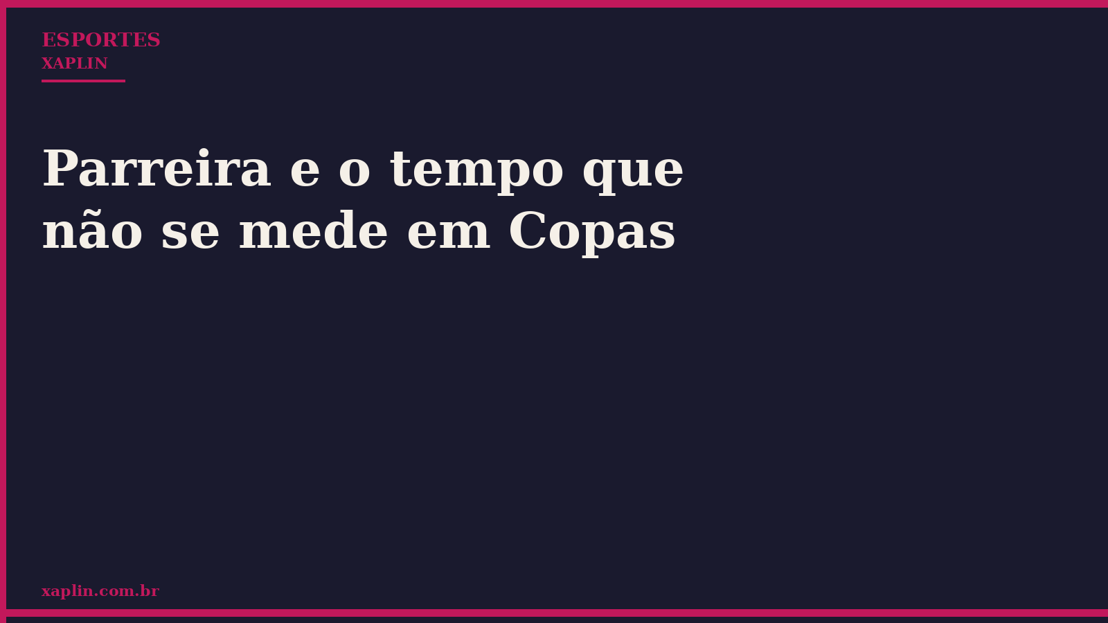 Carlos Alberto Parreira enfrenta batalha contra o câncer