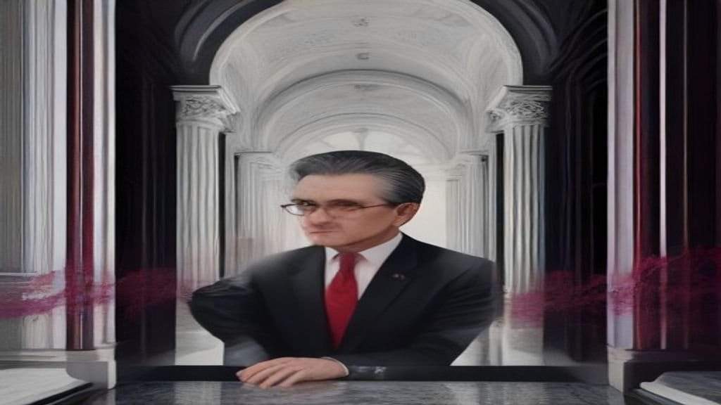 Ilustração editorial: Ministro André Mendonça afasta diretor-geral da Polícia Federal