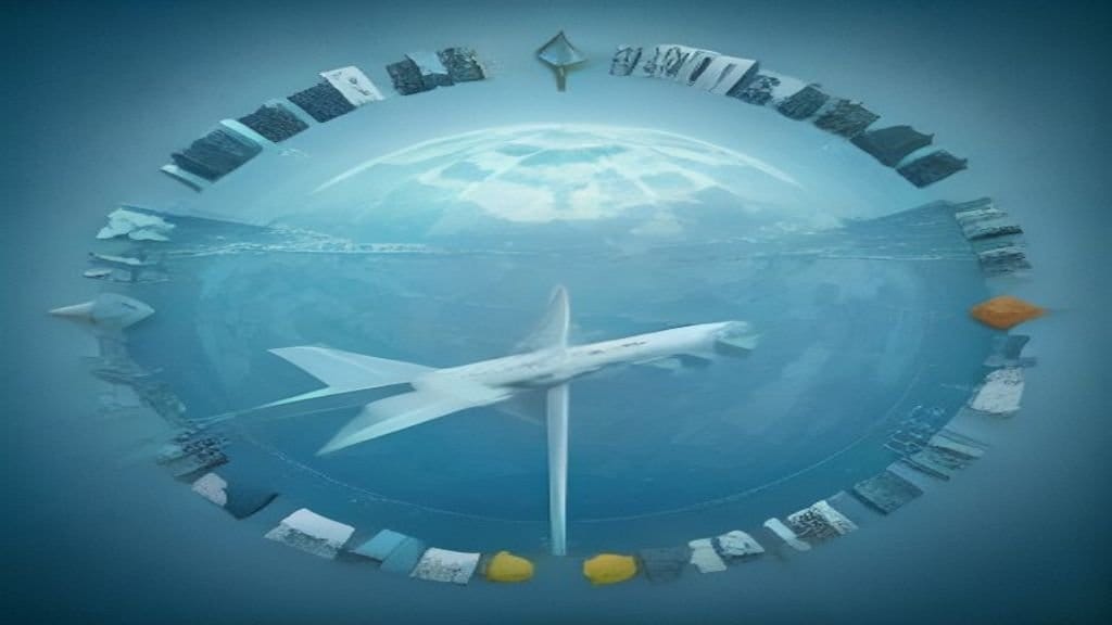 Ilustração editorial: Rússia ataca aeroportos de Kiev antes de visita de enviados dos EUA