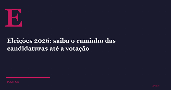 Eleições 2026: saiba o caminho das candidaturas até a votação