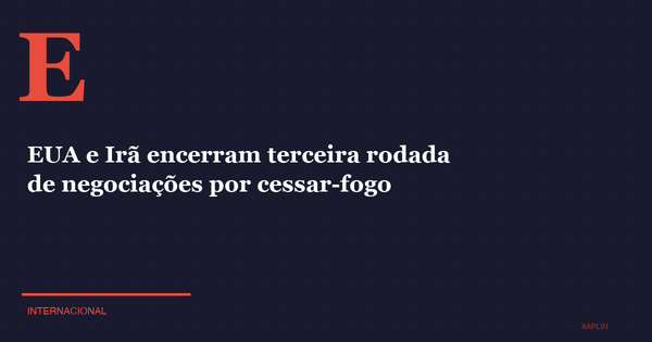 EUA e Irã encerram terceira rodada de negociações por cessar-fogo